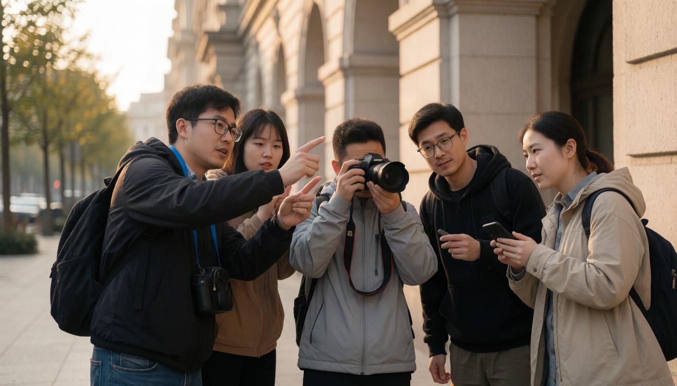 Fotografía urbana relajada